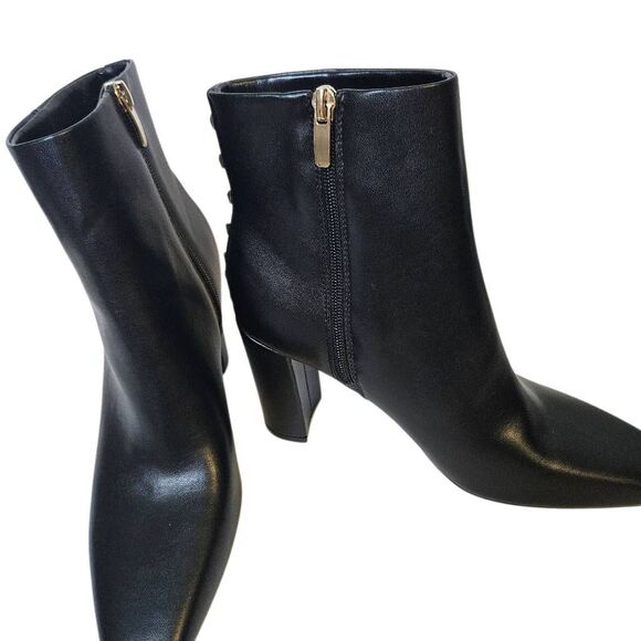 Nine West womens black heeled booties. Size 8. NWOT. - Picture 3 of 5